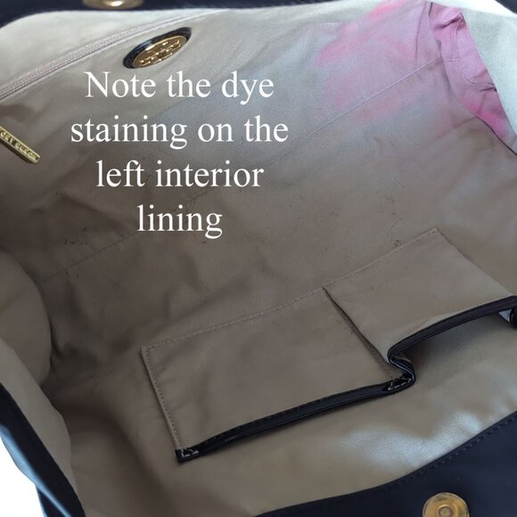 Tory Burch Bag Black Nylon 'Ella' Tote Small - Picture 11 of 13